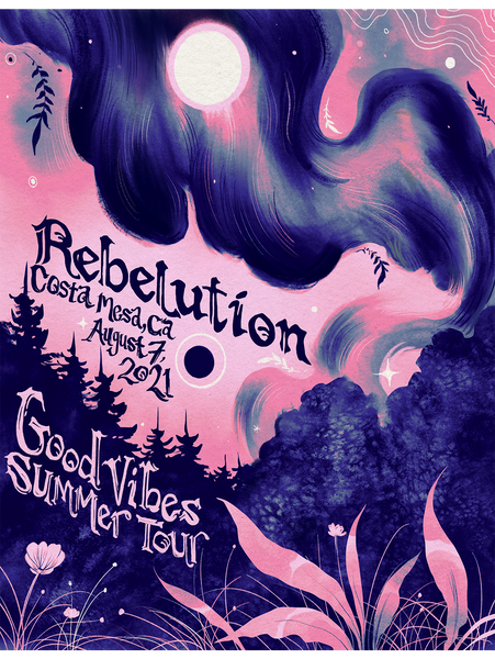 Costa Mesa, CA - August 7, 2021 Event Poster