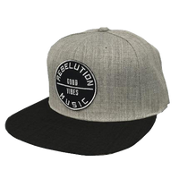 Music Snapback Black & Grey