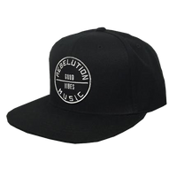 Music Snapback Black