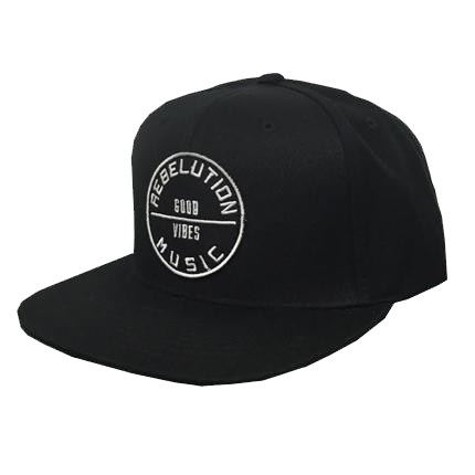 Music Snapback Black