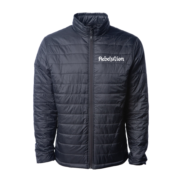 Embroidered Puffy Jacket