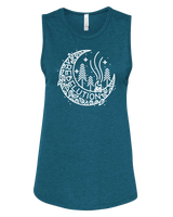 Women's Campfire Tank - Teal