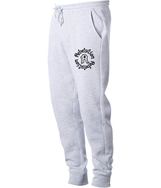 Circle Logo Jogger (Heather Grey)