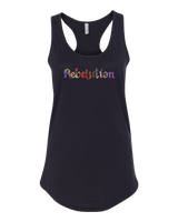 Women's Multicolored Logo Tank