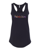 Women's Multicolored Logo Tank