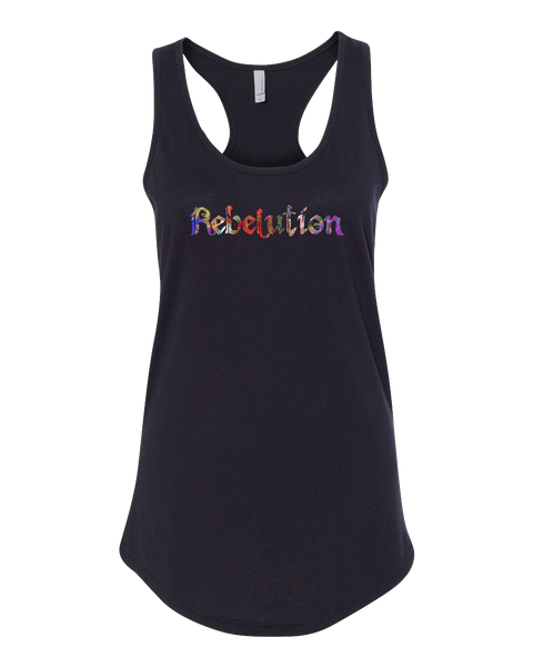Women's Multicolored Logo Tank