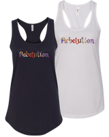 Women's Multicolored Logo Tank