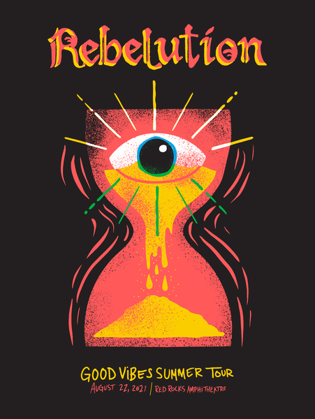 Red Rocks - August 22, 2021 Event Poster